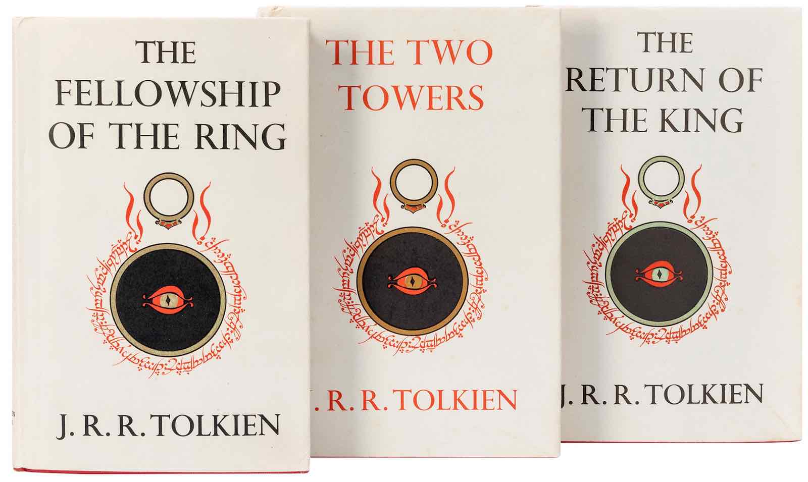 J.R.R. Tolkien's The Lord Of The Rings trilogy is estimated at $10,000-15,000