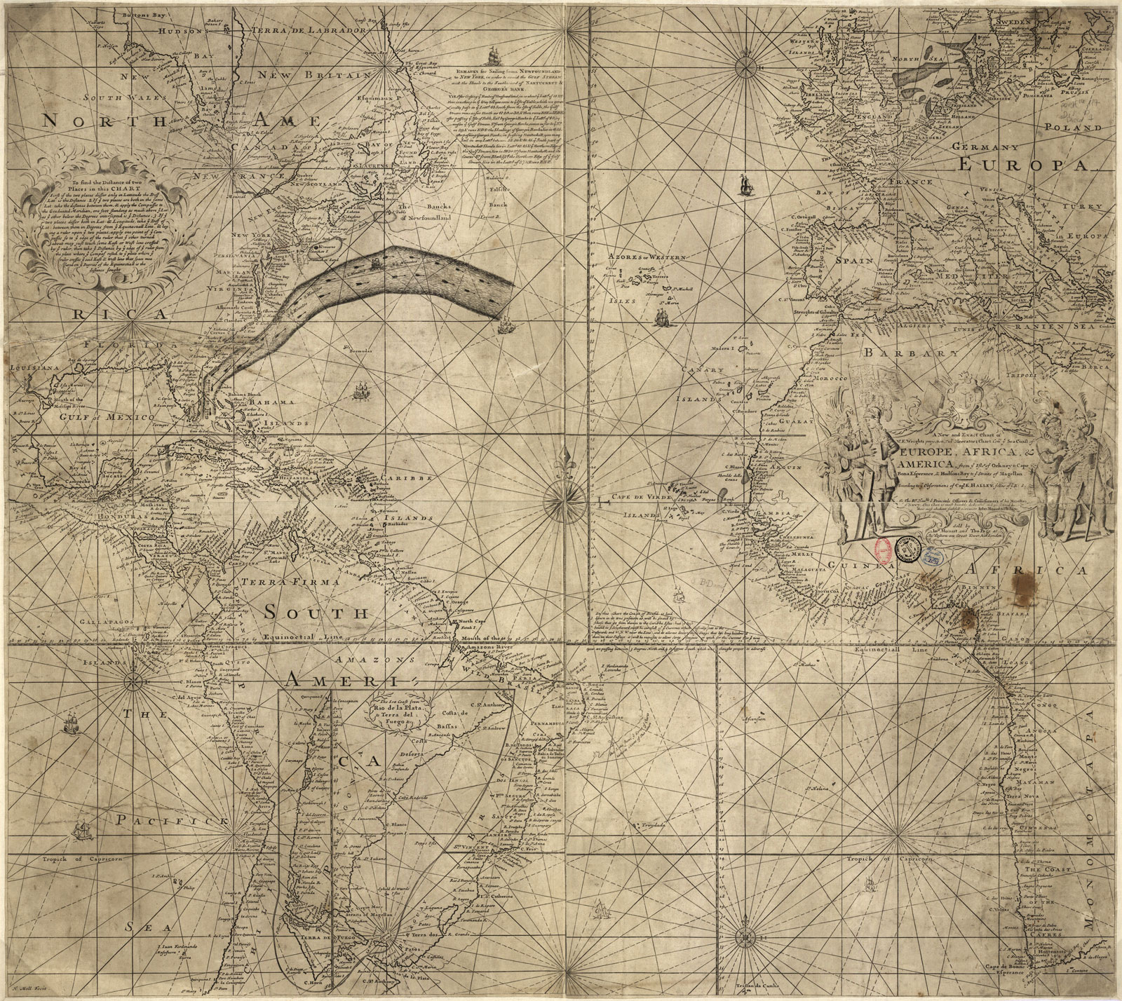 Benjamin Franklin’s 1768 map