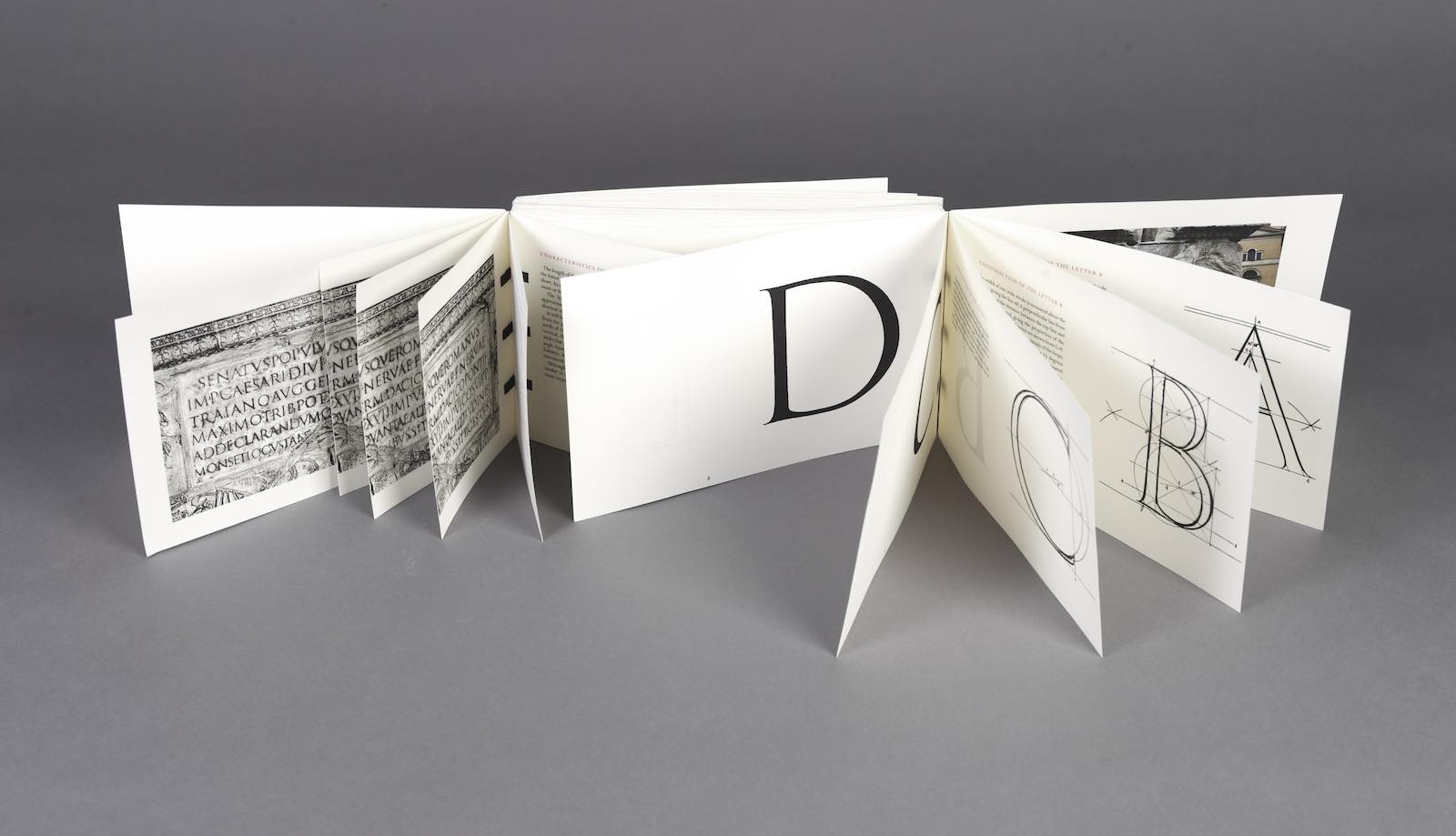 Abecedarian unfolded from TRAIANUS