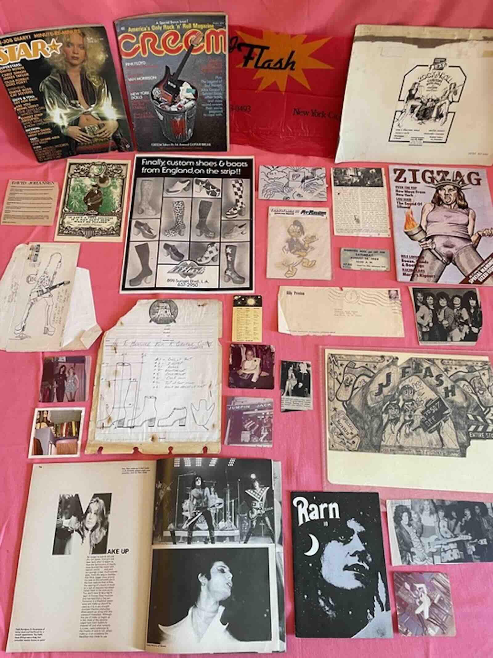 Items from Bella Savignano's collection