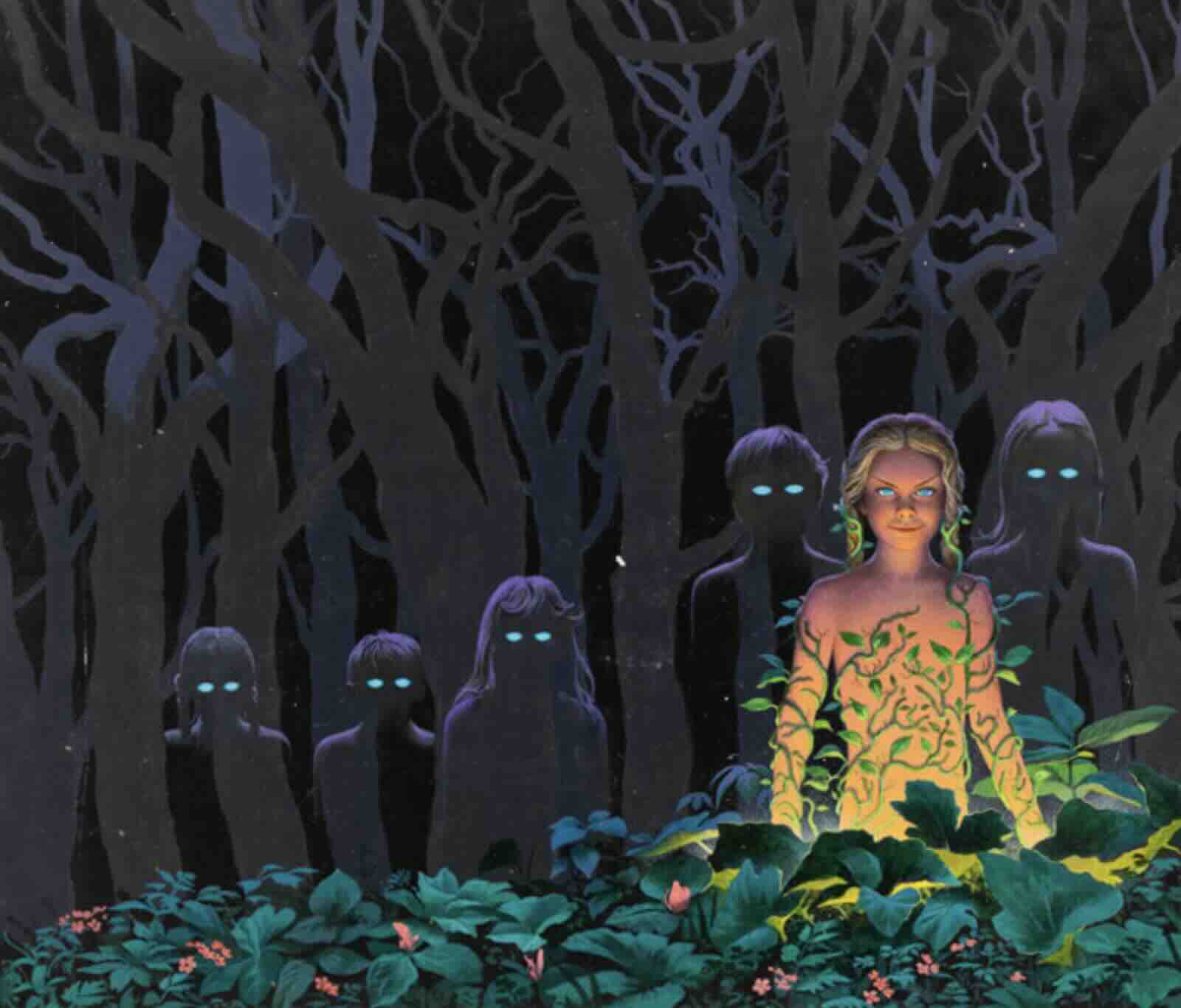 Nursery Tale paperback cover, Hector Garrido, acrylic on board laid on board, 1982