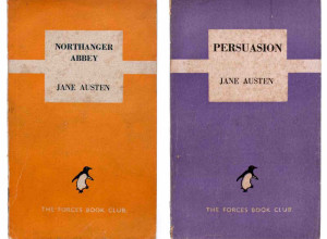 Persuasion and Northanger Abbey. The Forces Book Club series (London, Penguin Books, 1943)