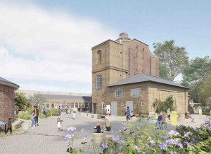 Artist's impression of how the new Quentin Blake Centre for Illustration will look