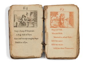 Opening from an unrecorded anthology of nursery rhymes.