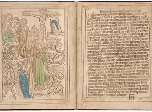 Ars moriendi (block book), Netherlands or Lower Rhine, approximately 1467-1469