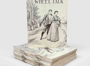 A substantial run of Wheel Talk, a bicycling trade paper from the mid-1890s