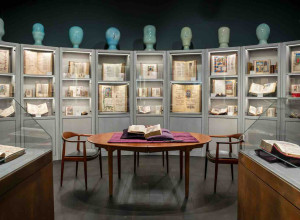 The Dr. Jörn Günther Rare Books stand at TEFAF Maastricht in 2025