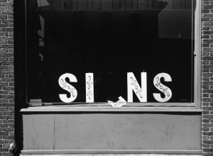 Untitled b from the series Riding 1st Class on the Titanic, 1974-1998, by Nathan Lyons