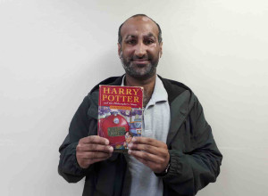 Vendor Naveed Younas, from Nottingham, said he received the book as a gift when he was small.