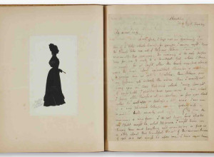 One of eight autograph letters signed by John Keats to his fiancée, Fanny Brawne