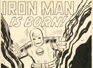 The original Don Heck artwork for Iron Man