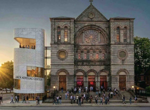 Artist's impression of the new Jack Kerouac Center