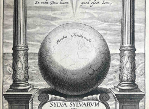 Frontispiece to Francis Bacon’s Sylva Sylvarum