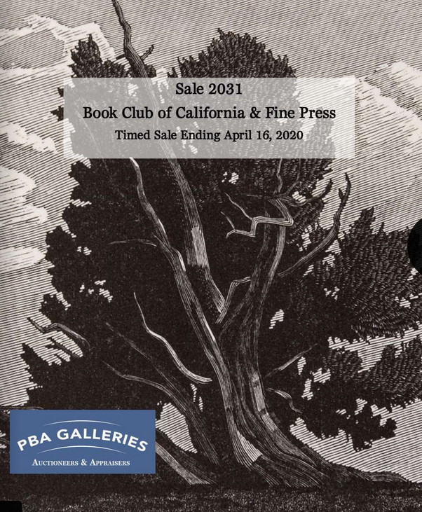 PBA Galleries Launches Inaugural Timed Auction Format Fine Books