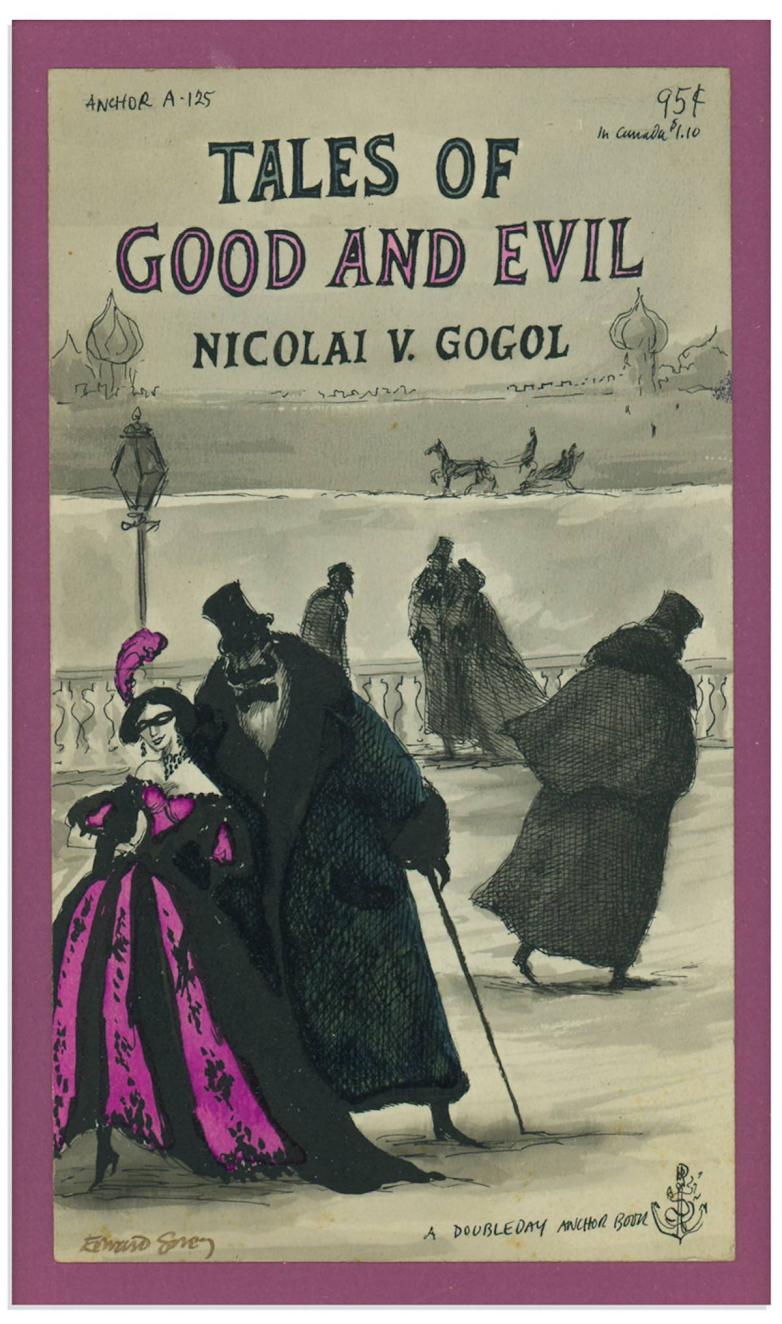 Gorey S Original Art Tales Of Good And Evil Sells For 16 801 Fine Books Collections