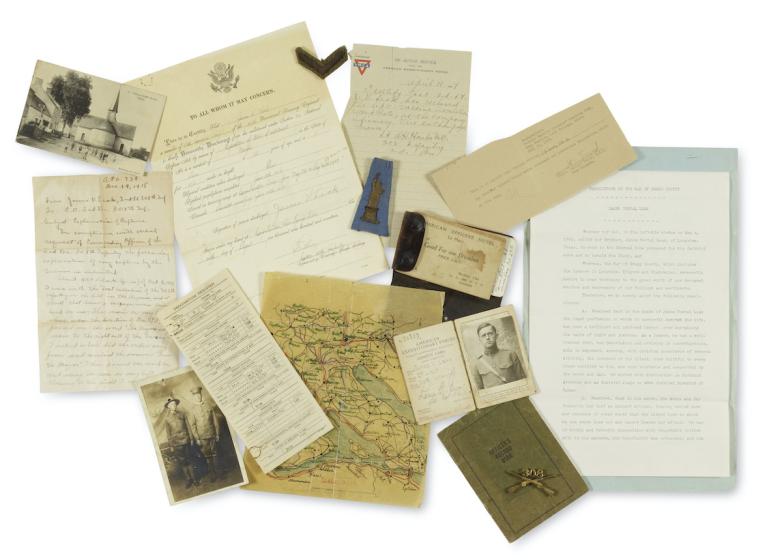 Relics of WWI's 'Lost Battalion' at Bonhams | Fine Books & Collections - Vimarsana News