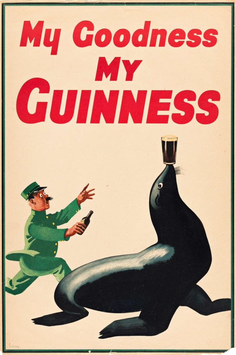 Vintage Guinness Down the Rabbit | Fine Books Collections