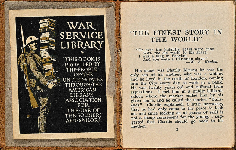 洋書 WAR PAPERS World War I & II Book Drives Brought Reading to the Front Lines