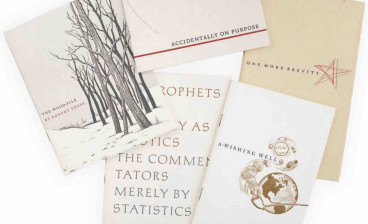 Robert Frost: A collection of five Christmas Poems for 1953, 1959, 1960, 1961 and 1963