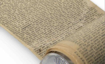 Jack Kerouac's original typescript scroll of On The Road
