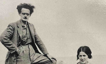 Chris, Valda and Michael Grieve in Whalsay, summer 1933