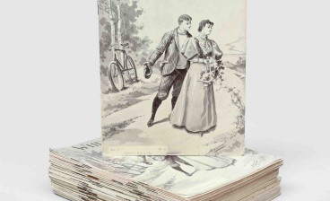 A substantial run of Wheel Talk, a bicycling trade paper from the mid-1890s