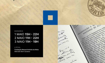  Poster for 1º Salão do Livro Antigo no Porto