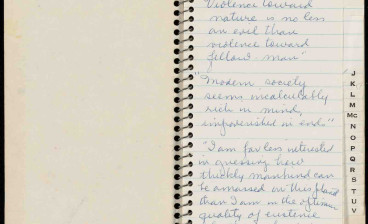 Notebook for Silent Spring