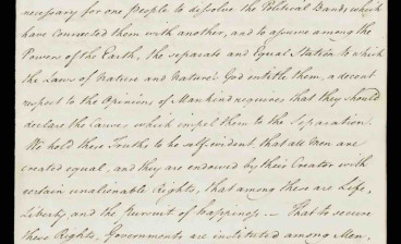 The independence report document