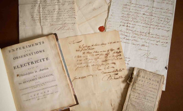 Items from the Benjamin Franklin auction in June