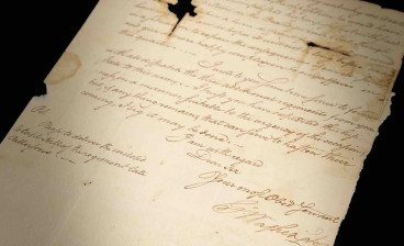 George Washington letter written four days before the Battle of Germantown