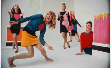 Jean-Claude Sauer, Cocktail dresses known as “Homage to Pop Art”, Fall/Winter1966 haute couture collection. Published in LIFE magazine, September 1966