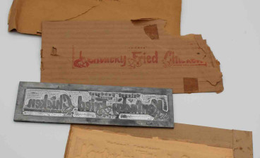 Original Kentucky Fried Chicken printing blocks