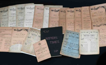 A near complete run of The Wipers Times newspaper written and printed by soldiers during the First World War, sold for £7,000