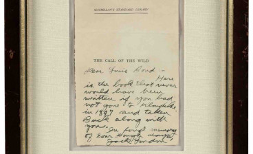 Jack London's real life 'Buck' letter