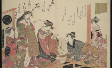 Kitao Masanobu's 'Yoshiwara Courtesans'