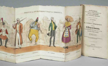Charles Mathews (1776–1835) Sketches of Mr. Mathews’s 'Trip to America' Including the Songs, Adventures, Anecdotes, etc. (London, J. D. Bird, 1824) 