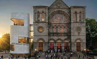 Artist's impression of the new Jack Kerouac Center