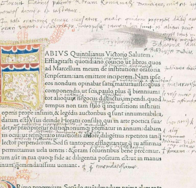 Quintilian page