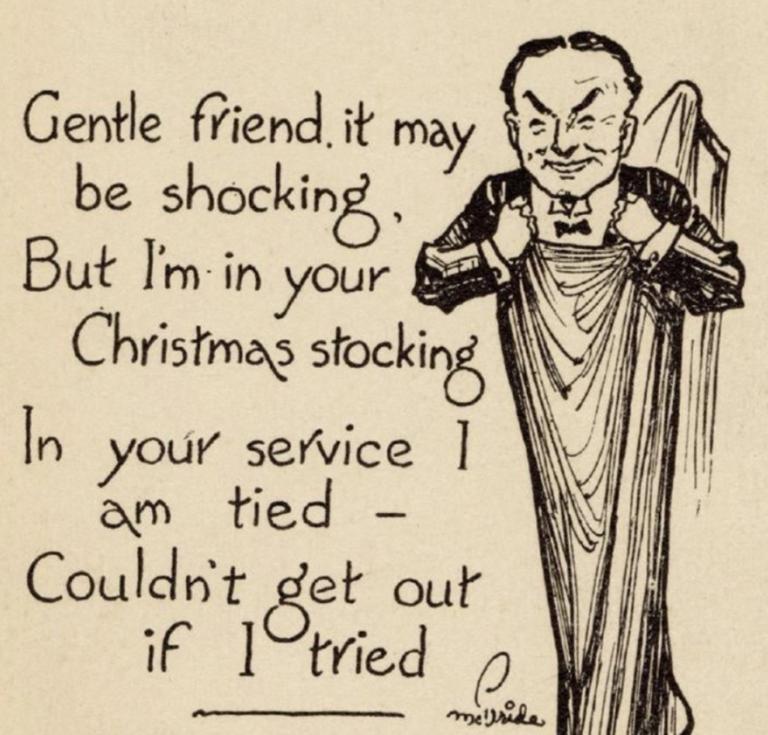 Houdini Christmas Card