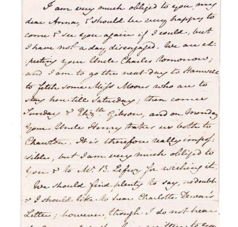 Austen letter