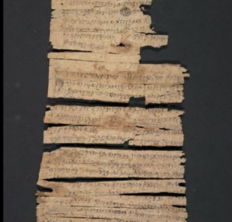 Gandhara scroll
