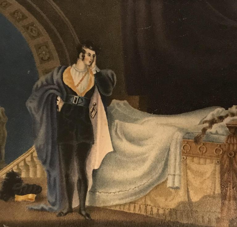 Charlotte Brontë watercolor