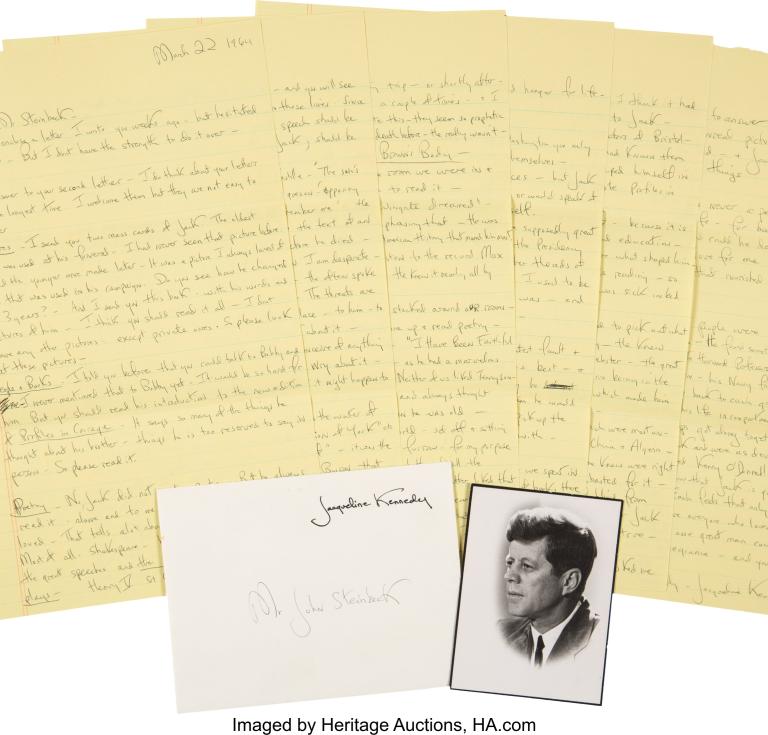 Jackie Kennedy letter