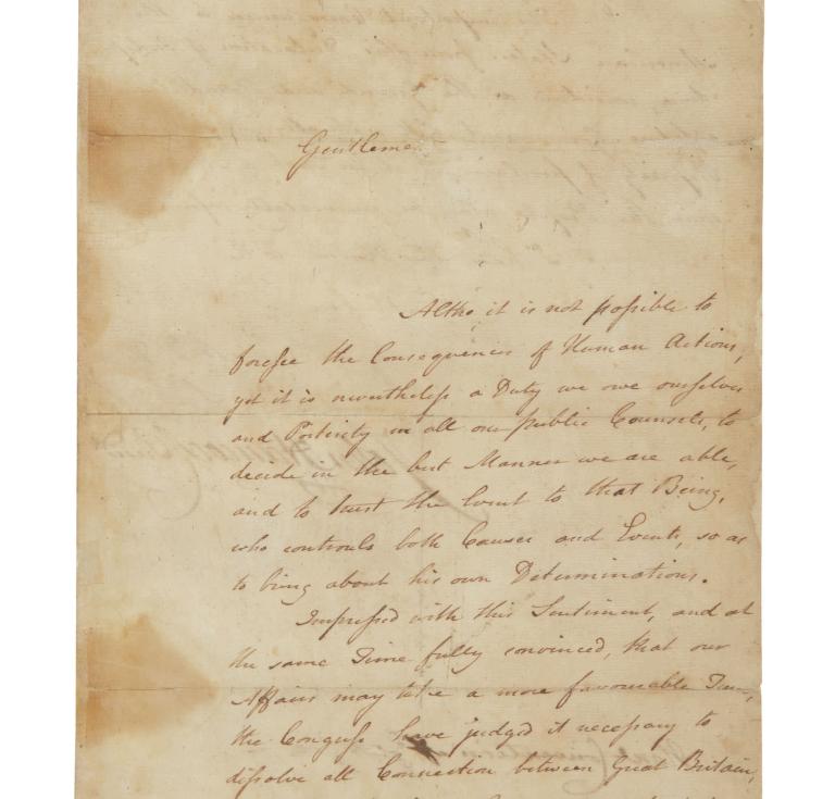 John Hancock letter