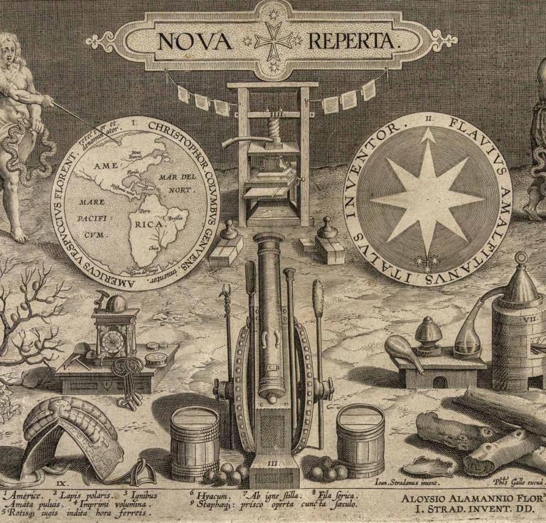 The title page from Nova Reperta