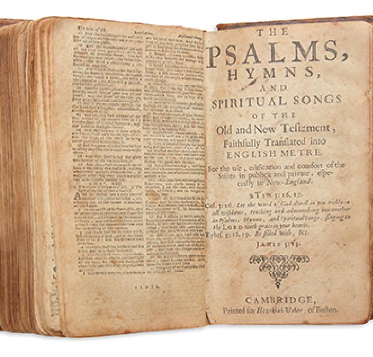 The Bay Psalm Book, 1648-65