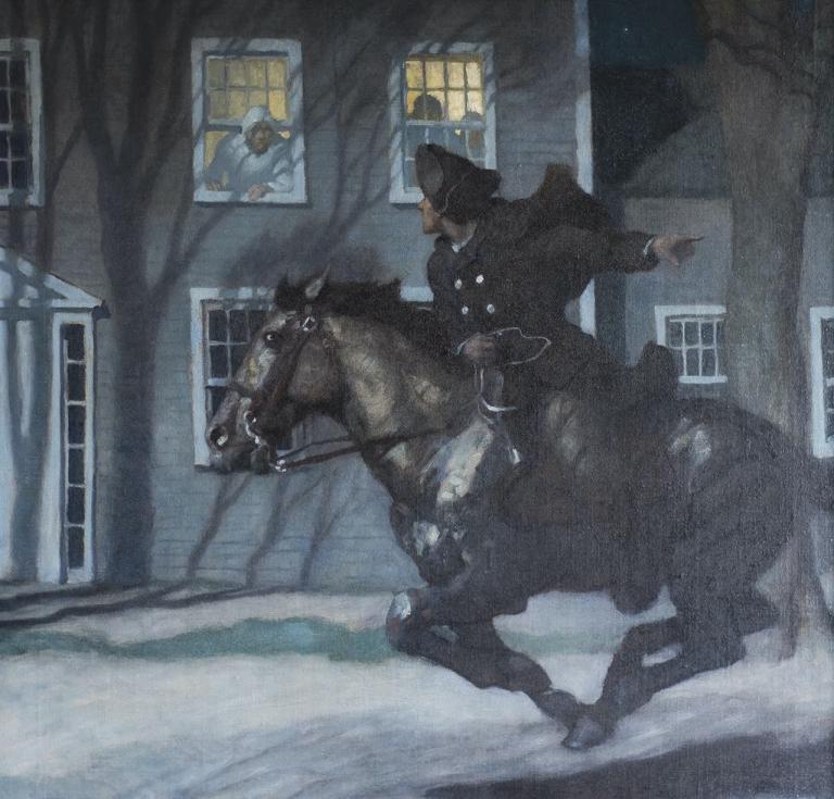 Paul Revere by N.C. Wyeth