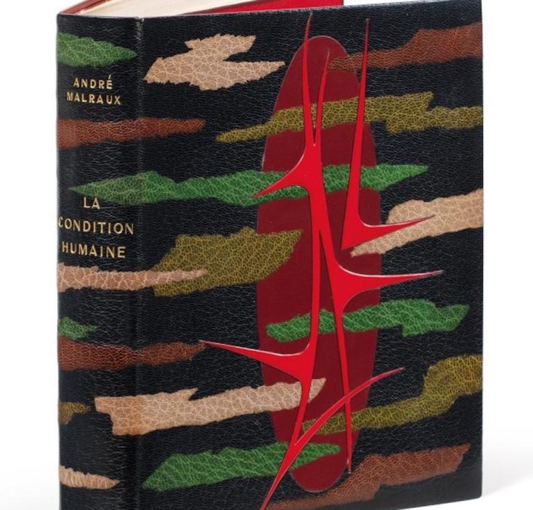 Malraux's "La condition humaine" in fine binding
