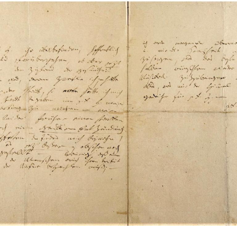 1825 Beethoven autograph letter 